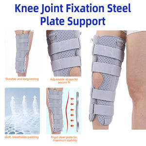 Inmovilizador de Rodilla Confortable con Placa de Acero para Estabilidad Articular y Fractura de Menisco, Soporte Ortopédico para Miembro Inferior - Product Image 4