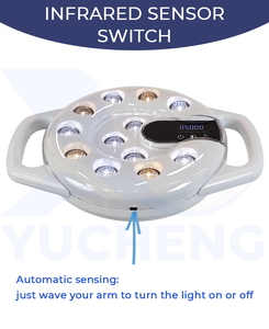 Lámpara Quirúrgica de Techo de Alto Brillo, sin Sombra, para Consultorio <span class=keywords><strong>Dental</strong></span>, Iluminación de Laboratorio <span class=keywords><strong>Dental</strong></span>, Clínica, Salón de Belleza, Tienda de Tatuajes - Product Image 5