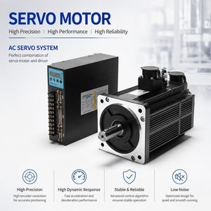 <span class=keywords><strong>Moteur</strong></span> servo AC triphasé 130 mm 1 kW 220 V étanche à bride, efficacité IE3, 1500 tr/min pour machine textile - Product Image 1