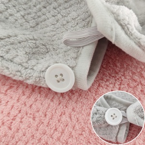 Spa double épaisseur <span class=keywords><strong>bambou</strong></span> charbon microfibre turban coiffure à séchage rapide <span class=keywords><strong>serviette</strong></span> enveloppement pour <span class=keywords><strong>cheveux</strong></span> <span class=keywords><strong>bouclés</strong></span> <span class=keywords><strong>serviette</strong></span> - Product Image 5
