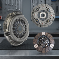 Disque et couvercle d'embrayage de haute qualité ALPHA MOTOR/JMC MOTOR pour camion japonais (modèles Hino/Titan) Garantie 1 mois