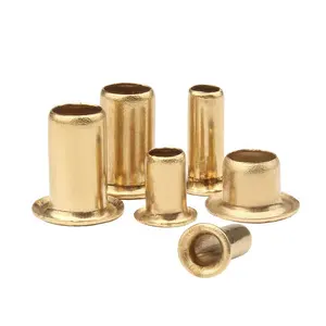 brass ROHS pcb buttons rivets