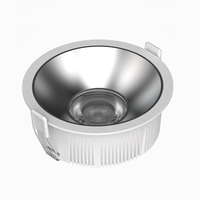 Lámparas LED Empotradas de Techo, 3W 5W 7W 10W, AC110V AC220V, Diseño Cóncavo, Foco Profundo, para Iluminación Interior
