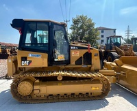 Bulldozer sur chenilles Caterpillar D5K d'occasion, moteur CAT d'origine, Bulldozer CAT D5K LGP d'occasion, Petit bulldozer sur chenilles Cat D5K