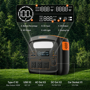 Nouvelle centrale électrique solaire pour la maison, générateur solaire portable de 300W à 5120W pour l'extérieur - Product Image 3