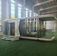 Capsule spatiale préfabriquée de conception moderne et luxueuse avec système intelligent, vente en gros d'usine