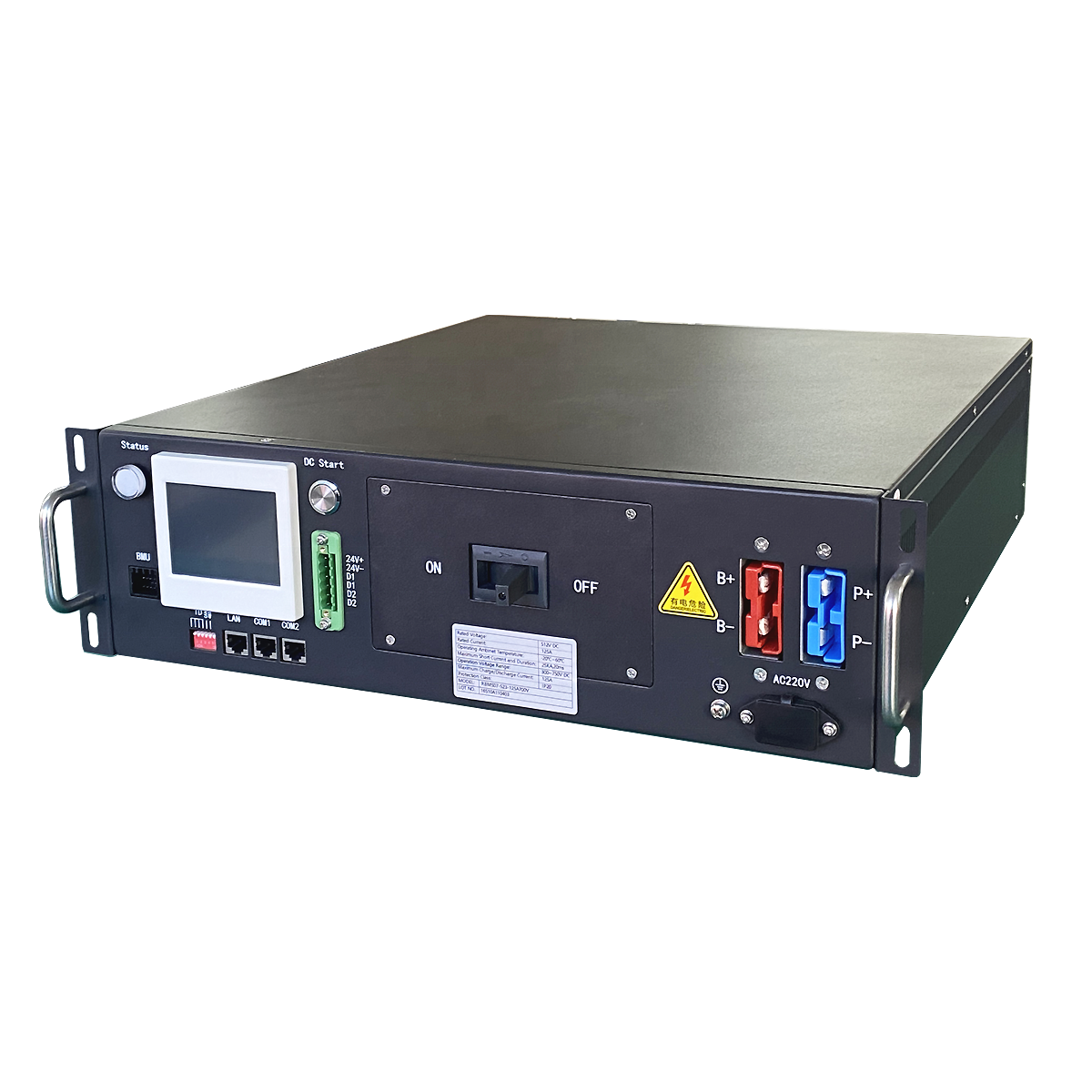 60S 160A 192V система управления аккумулятором высокого напряжения lifepo4 bms для аккумулятора