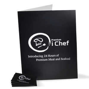 Bìa Giấy Trình Bày Logo Tùy Chỉnh Thiết Kế Mới 2022 Thân Thiện Với Môi Trường Có Túi - Product Image 3