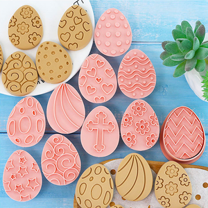 Moule à biscuits en plastique pour la fête de Noël Ramadan, 8 pièces, croix rose 3D, 10 pièces - Product Image 2