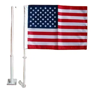 Clip de fenêtre américain sur drapeau de voiture USA