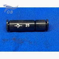 Válvula de Retención Neumática CHECK STRAIGHT NBR SEAL de 1-5/16" OAL y 3/8" OD para Control de Flujo en Líneas de Aire