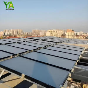 Système électrique extérieur pressurisé de collecteur <span class=keywords><strong>solaire</strong></span> pour <span class=keywords><strong>piscine</strong></span> avec revêtement sélectif et film bleu pour collecteurs solaires - Product Image 2