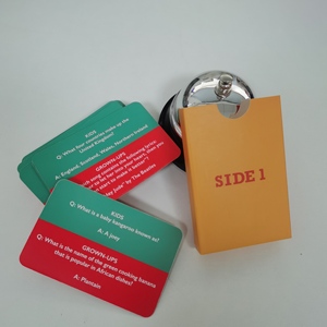 Pub Quiz Trivia Game-Sports, <span class=keywords><strong>Histoire</strong></span>, Musique, Pop Culture Quiz Great Travel Jeux <span class=keywords><strong>de</strong></span> plein air et jeux <span class=keywords><strong>de</strong></span> voyage sur la route 2 + joueurs - Product Image 2