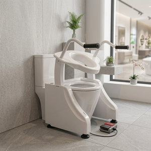 Sollevatore Elettrico Sicuro per WC <span class=keywords><strong>con</strong></span> Ammortizzazione e Protezione da Sovraccarico per Persone <span class=keywords><strong>con</strong></span> Mobilità Ridotta - Product Image 3