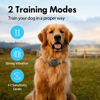 Neueste Ecollar 7 Empfindlichkeit stufen Hunde rinden halsband Dual Motor Vibration Anti Bark Halsband für Hunde