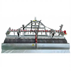 专业钢制水力马场平整机 Fold12-15，含水箱重量系统，消除灰尘，硬质面板 - Product Image 2