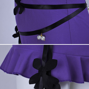 Costume Cosplay Anime Game Final Fantasy VII Tifa Lockhart Abito da Sera Viola Sexy per Donna Adulta Abito per Carnevale <span class=keywords><strong>e</strong></span> Natale - Product Image 5