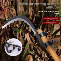 Couteau de jardinage multifonctionnel en acier au manganèse à tête de faucille pour la taille des branches en altitude