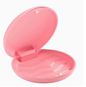 Boîte de rangement portable pour aligneurs invisibles avec logo personnalisé, étui de voyage pour prothèses dentaires, support pour appareils orthodontiques, cadeau en gros - Product Image 3