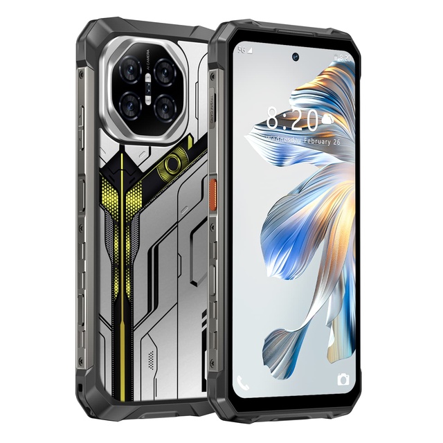 Rugged Phone Night Vision Thermal Camera 120Hz OLED Display 108MP Camera Fingerprint NFC GSM CDMA LTE Waterproof Dustproof 5G