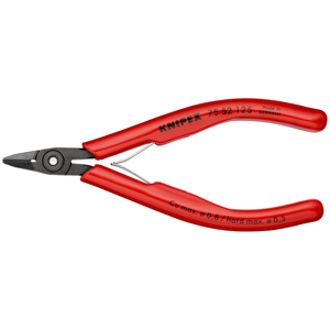 Cortador lateral Knipex 75 52 125 para electrónica Cu Max 0.8mm Hard Max 0.3mm Hecho en Alemania - Product Image 1