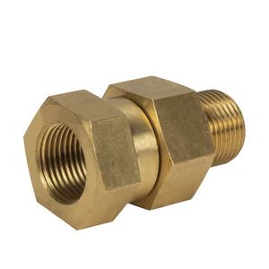 Mingou <b>Copper</b> Rotary Joint 1/4" 3/8" For Car Wash High Pressure <b>Washer</b> Fitting - Product Image 3