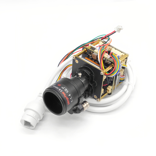 4K Starlight IMX415 AI ISP 8MP IP Camera Module 4X Optical Zoom Lens Night Vision High Monitoring 1/2.8 CMOS Sensor H.265 POE