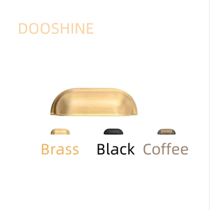 Hot DoorShine Modern Luxury Brass <strong>Door</strong> <strong>Knob</strong> Set Cabinet Lock Lever Handle Ambidextrous Touch Control 5 Year Warranty for Windows - Product Image 2