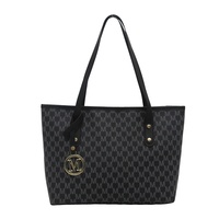 Bolso Tote de PU Casual de Alta Gama para Mujer, Verano 2026, Primavera, Nuevo, Moderno, de Hombro, Gran Capacidad, Forro de Poliéster, con Cierre