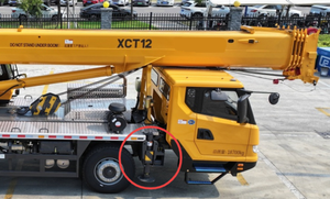 12 Ton XCT12K5-1 12 Ton Mobil Kamyon Vinci İyi Manevra Kabiliyetine Sahip K5 Serisi Kompakt Vinç Şehir İnşaatı Malzeme Taşıma İçin - Product Image 3