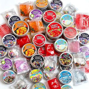 Kawaii Clear <b>Slime</b> Putty <b>Toy</b> Cartoon Fruit Dessert Theme Girls Boys Creative Handmade Decoration Wholesale Collection - Product Image 6