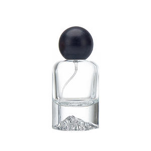 Botella de Perfume de Vidrio Transparente de Laboratorio de 30ml 50ml, Diseño de Bayoneta, Botella Recargable de Viaje, En Stock, Venta al Por Mayor - Product Image 4