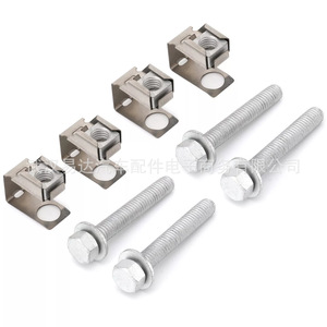 Jeu de boulons de collecteur d'échappement Jeep Wrangler 6036734AA en acier pour remplacement et réparation - Product Image 4