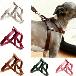 Fullto ラグジュアリー ペット ハーネス 新デザイン ハンドメイド パーソナライズド レザー 犬用ハーネス - Product Image 6