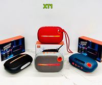 XT1 Nuevo Altavoz Inalámbrico de Tela con Bluetooth, Radio FM/TF/USB, Estéreo, Woofer Portátil, Mini Altavoz de Música con Bajos
