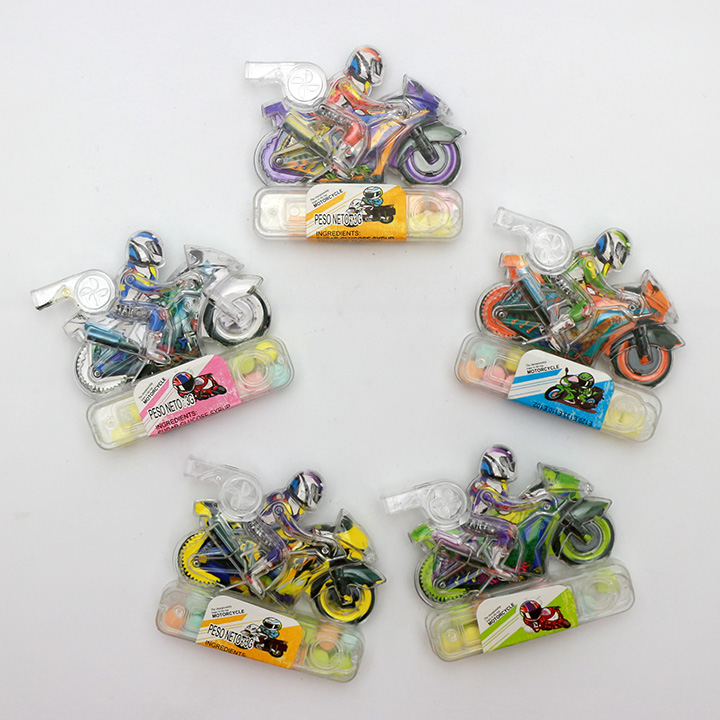 motorcycle toy candy