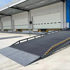 Suministro directo de fábrica de China 6-15t Remolques hidráulicos móviles ajustables Carretilla elevadora Contenedor Rampa de muelle de carga - Product Image 4