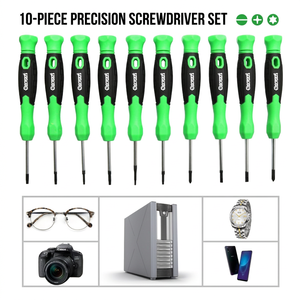 Multi-bit <b>Screwdriver</b> Set 6.35x25mm Industrial Grade Torx Phillips Pozidriv Slotted Bits - Product Image 5