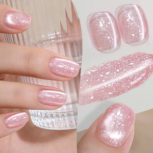 BORN PRETTY 10ml Vernis Gel Effet Œil de Chat Paillettes Métallisées Couleur Translucide Super Scintillant UV Gel Pailleté pour Ongles - Product Image 4