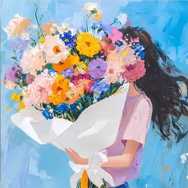 Novia sosteniendo flores-4