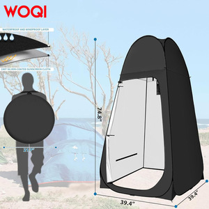 Carpa de Ducha Portátil WOQI 120x120x190cm, Impermeable, de Nailon, de Apertura Rápida, Refugio de Privacidad para Exteriores, para Camping y Playa - Product Image 5