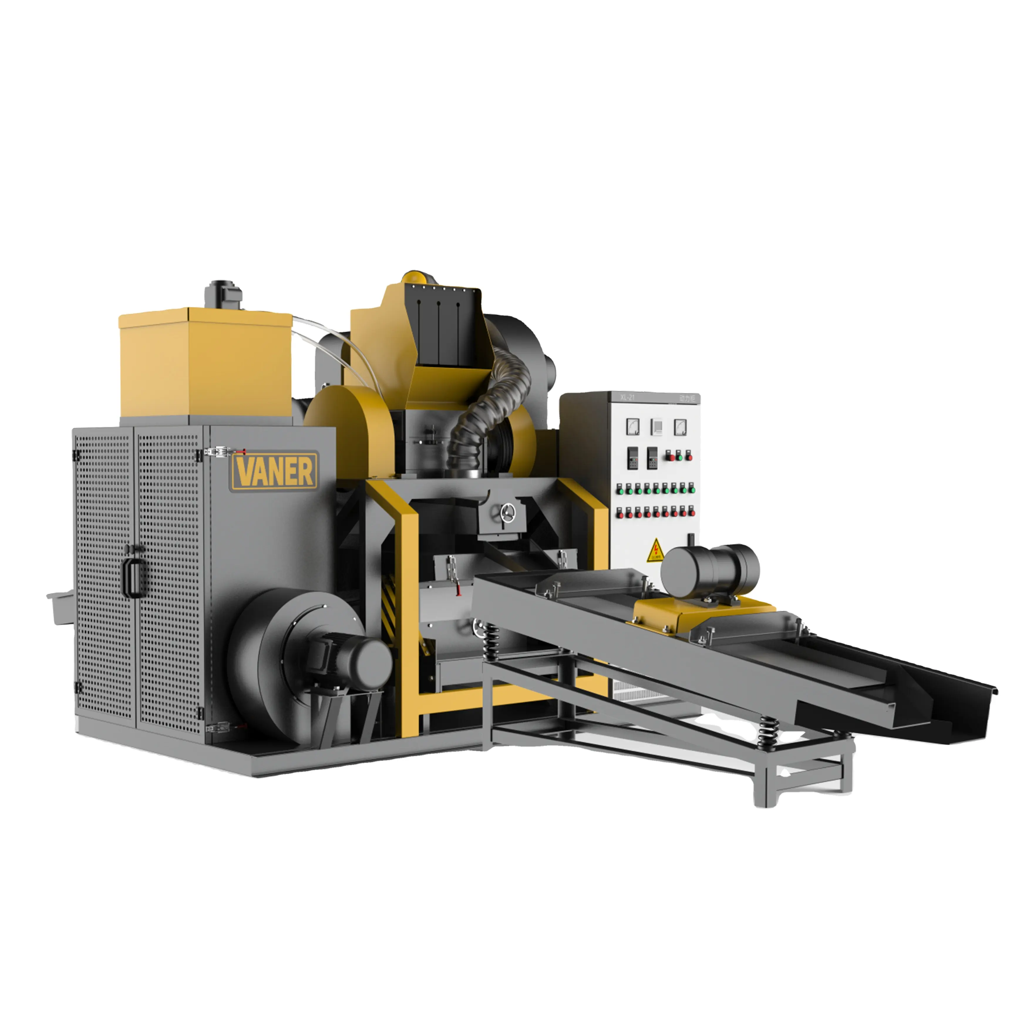 copper cable recycling cutter machine scrap all kings of wires granulator shredder machinery