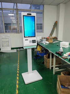 Thương mại treo tường tự phục vụ thanh toán <span class=keywords><strong>POS</strong></span> đặt hàng in ấn tự dịch vụ kiosk với máy in - Product Image 5