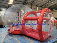 Dôme de bâche PVC + PVC personnalisé tente à bulles gonflable pour la publicité des jeux