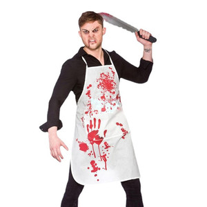 Delantal Ensangrentado de Halloween para Adulto, Accesorio de Disfraz de Carnicero Sangriento, Ropa para Fiesta de Terror - Product Image 5