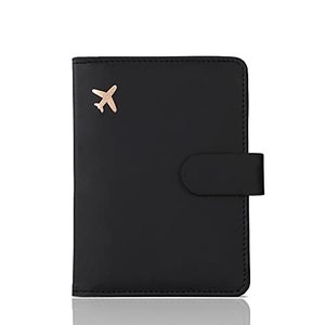 Passport <b>Wallet</b> Travel Accessories Faux RFID Blocking PU Leather OEM Brand Upgrade Version Covers Holder Logo <b>Cheap</b> - Product Image 3