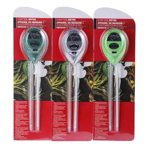 เครื่องวัดความชื้นในดิน<span class=keywords><strong>3</strong></span> In1, เครื่องวัดค่า <span class=keywords><strong>pH</strong></span> ความเป็นกรดแสงแดดแสงทดสอบค่า <span class=keywords><strong>pH</strong></span> เซ็นเซอร์ชื้นสำหรับสวนดอกไม้ - Product Image 1