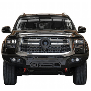 Nuovi Paraurti Anteriori in Acciaio OMP Offroad - Bull Bar per <span class=keywords><strong>GMW</strong></span> Cannon Alpha 2024-Attuale con Protezione a Cerchio, Piastra per Verricello, Fendinebbia a LED e Anello a D - Product Image 4