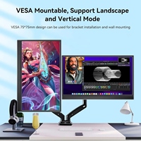 Monitor Portátil Táctil IPS de 15.6 Pulgadas, 1920x1080 FHD, 60Hz, Diseño Ultra Delgado, Altavoces Integrados, Soporte Plegable para Hogar, Oficina y Juegos
