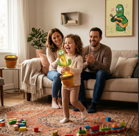 Cactus électronique dansant en peluche en promotion pour bébés, apaise les enfants avec chansons et fonctions d'apprentissage, poupées parlantes et récitantes